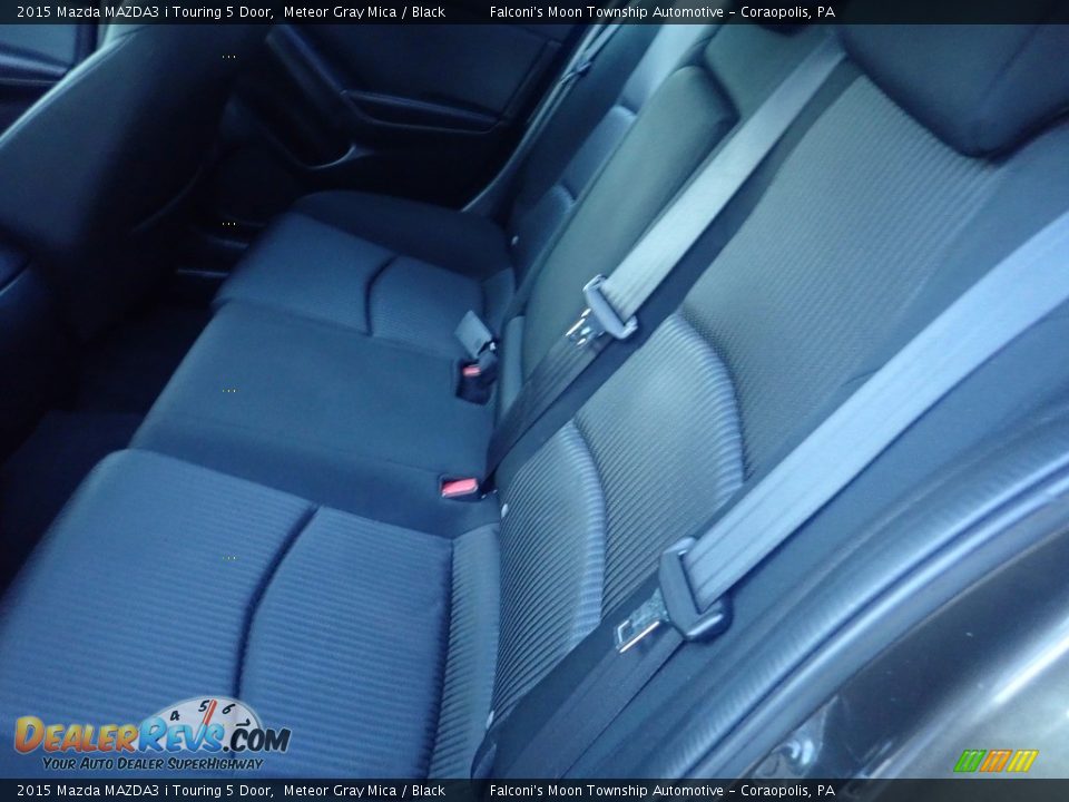 Rear Seat of 2015 Mazda MAZDA3 i Touring 5 Door Photo #17