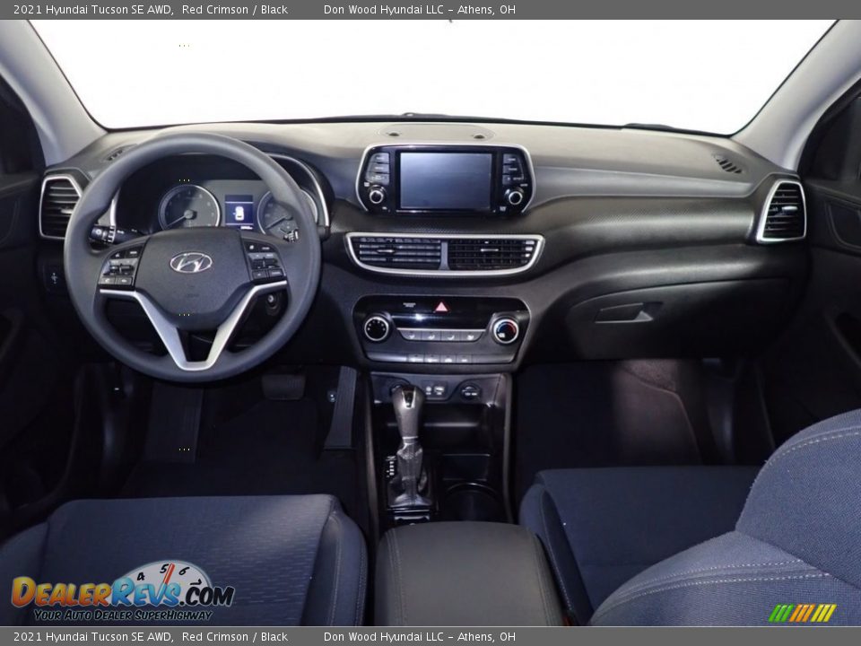 2021 Hyundai Tucson SE AWD Red Crimson / Black Photo #19