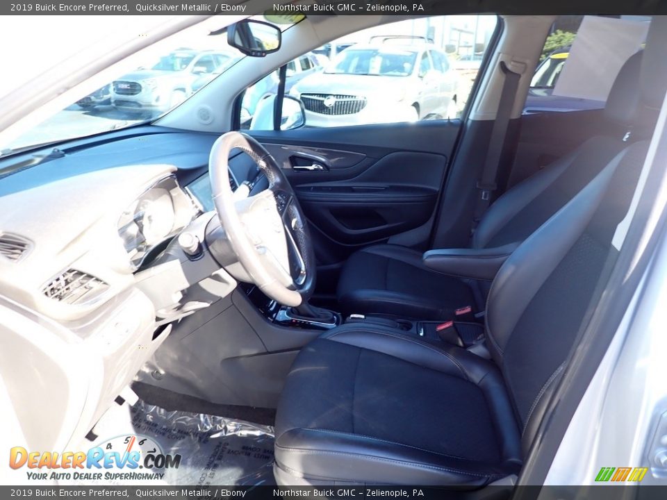 2019 Buick Encore Preferred Quicksilver Metallic / Ebony Photo #19