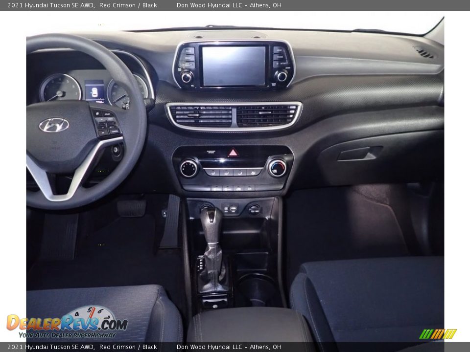 2021 Hyundai Tucson SE AWD Red Crimson / Black Photo #20