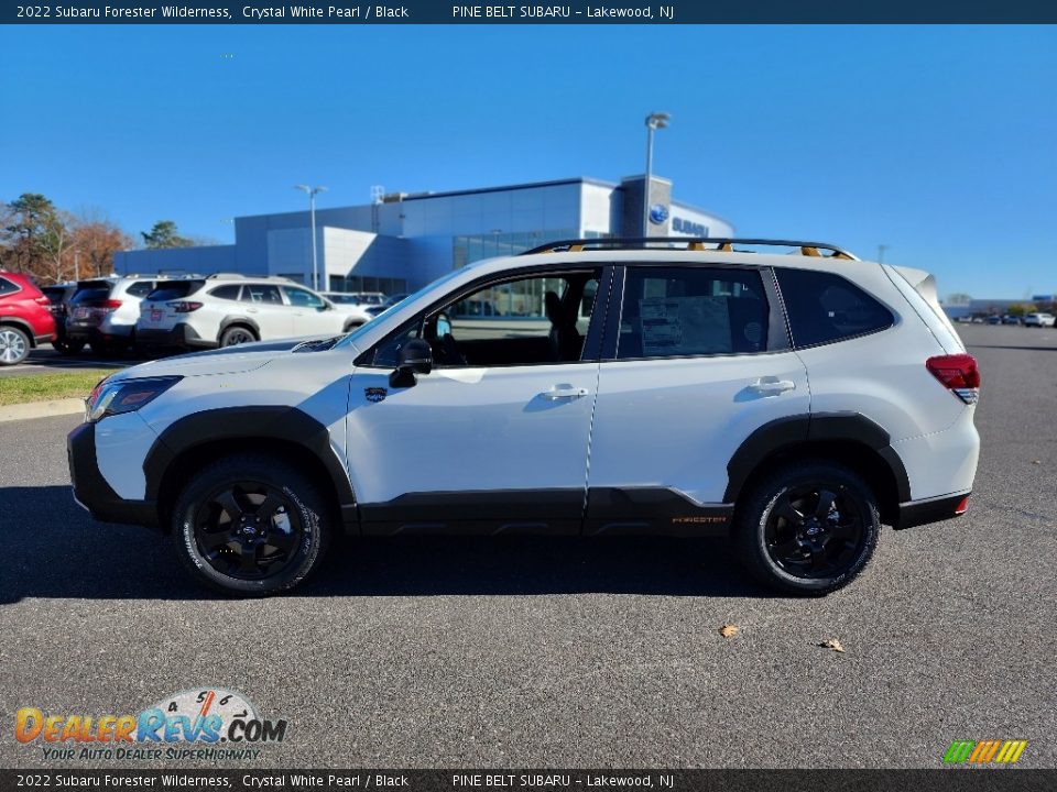 2022 Subaru Forester Wilderness Crystal White Pearl / Black Photo #3