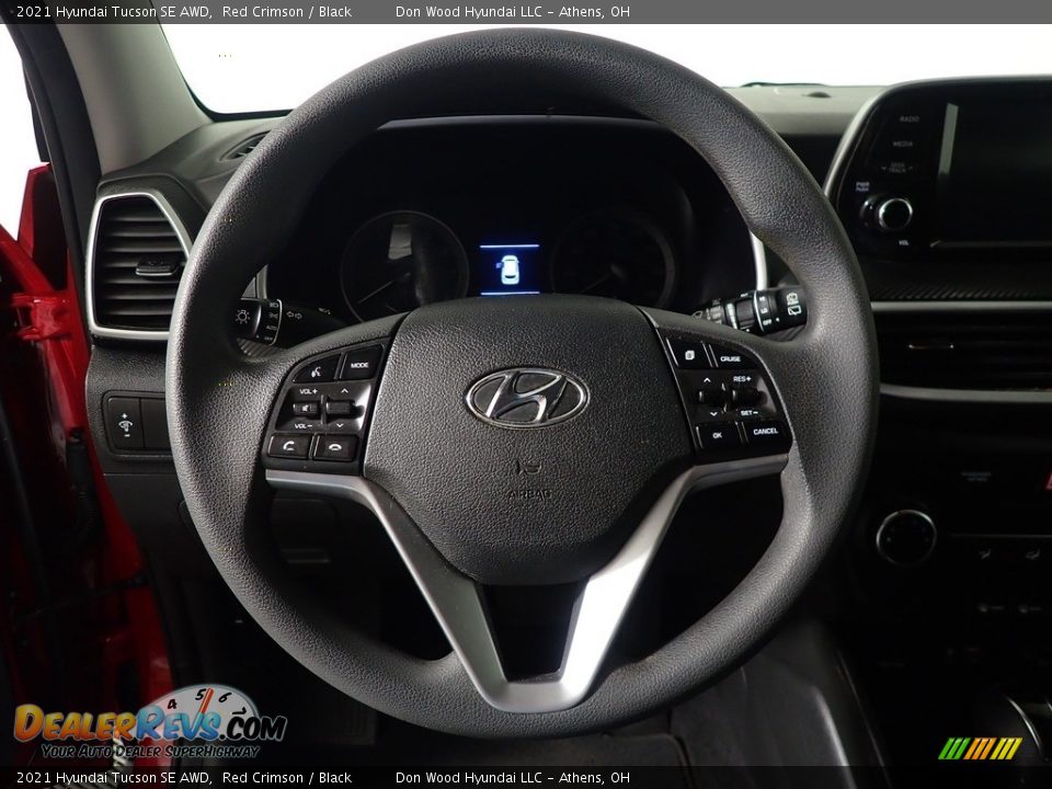 2021 Hyundai Tucson SE AWD Red Crimson / Black Photo #22