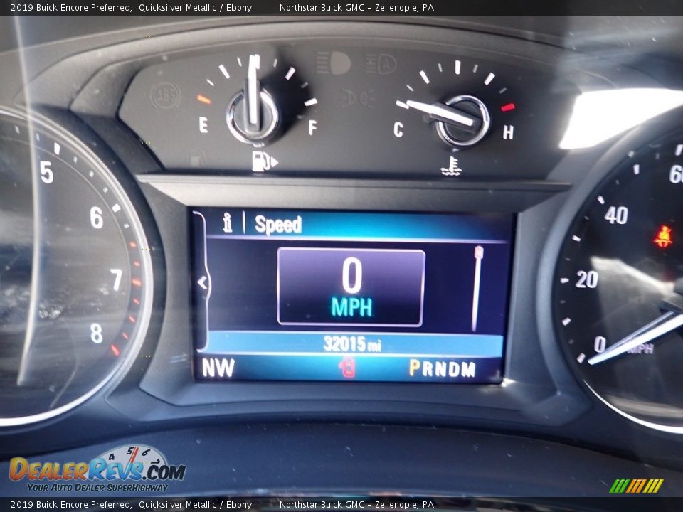 2019 Buick Encore Preferred Quicksilver Metallic / Ebony Photo #22