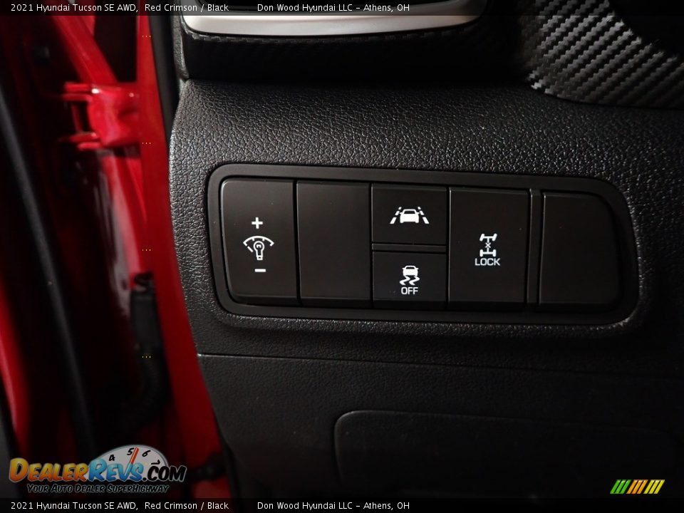 2021 Hyundai Tucson SE AWD Red Crimson / Black Photo #26
