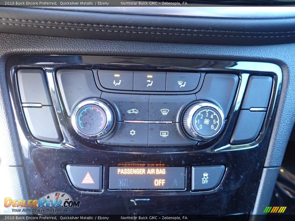 2019 Buick Encore Preferred Quicksilver Metallic / Ebony Photo #25