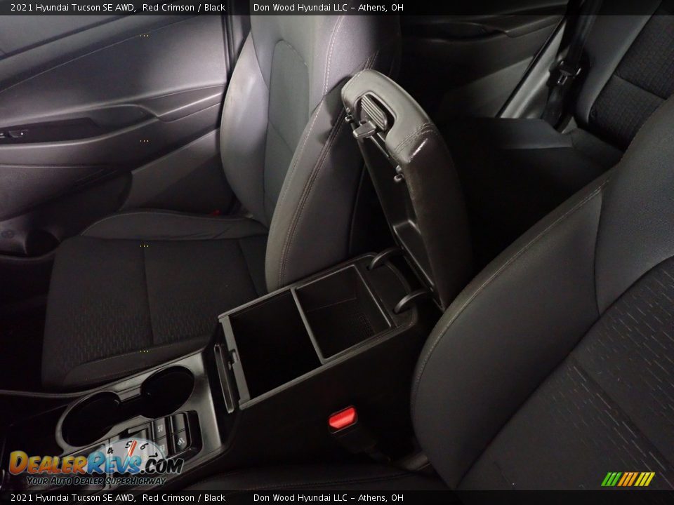 2021 Hyundai Tucson SE AWD Red Crimson / Black Photo #28