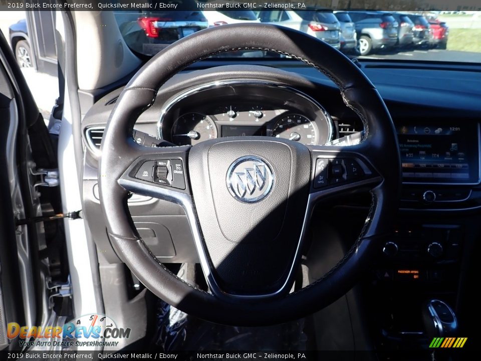 2019 Buick Encore Preferred Quicksilver Metallic / Ebony Photo #27