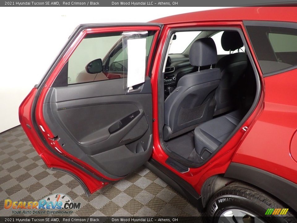 2021 Hyundai Tucson SE AWD Red Crimson / Black Photo #29
