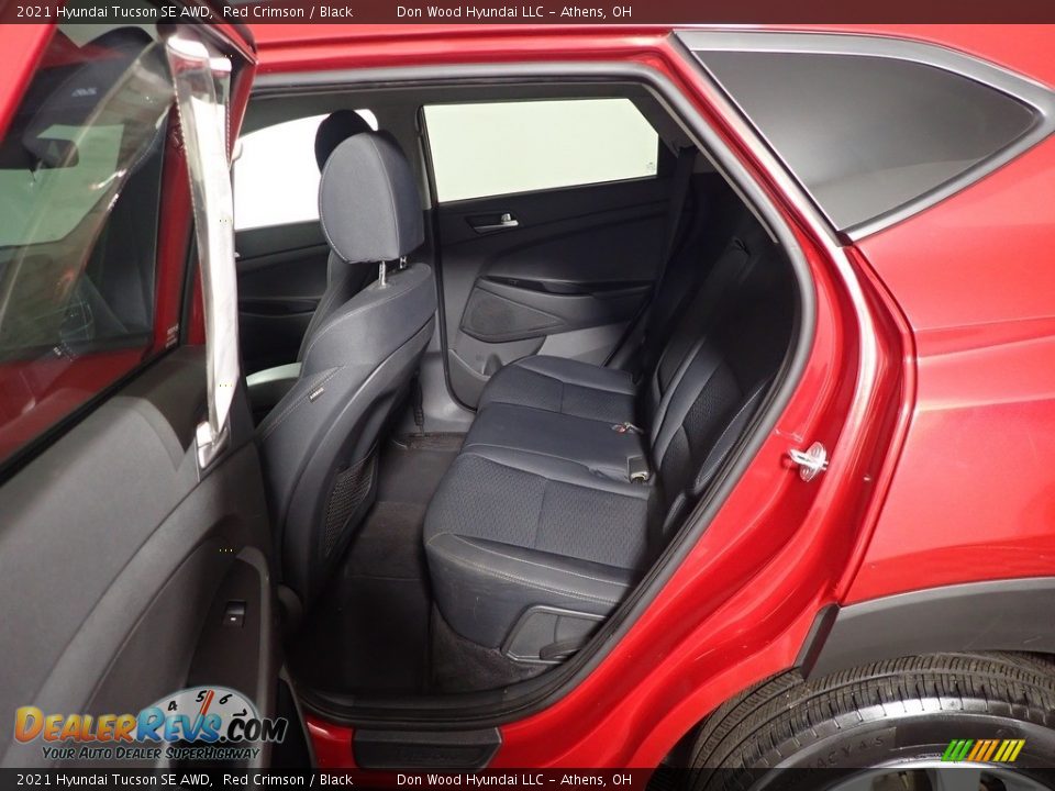 2021 Hyundai Tucson SE AWD Red Crimson / Black Photo #30