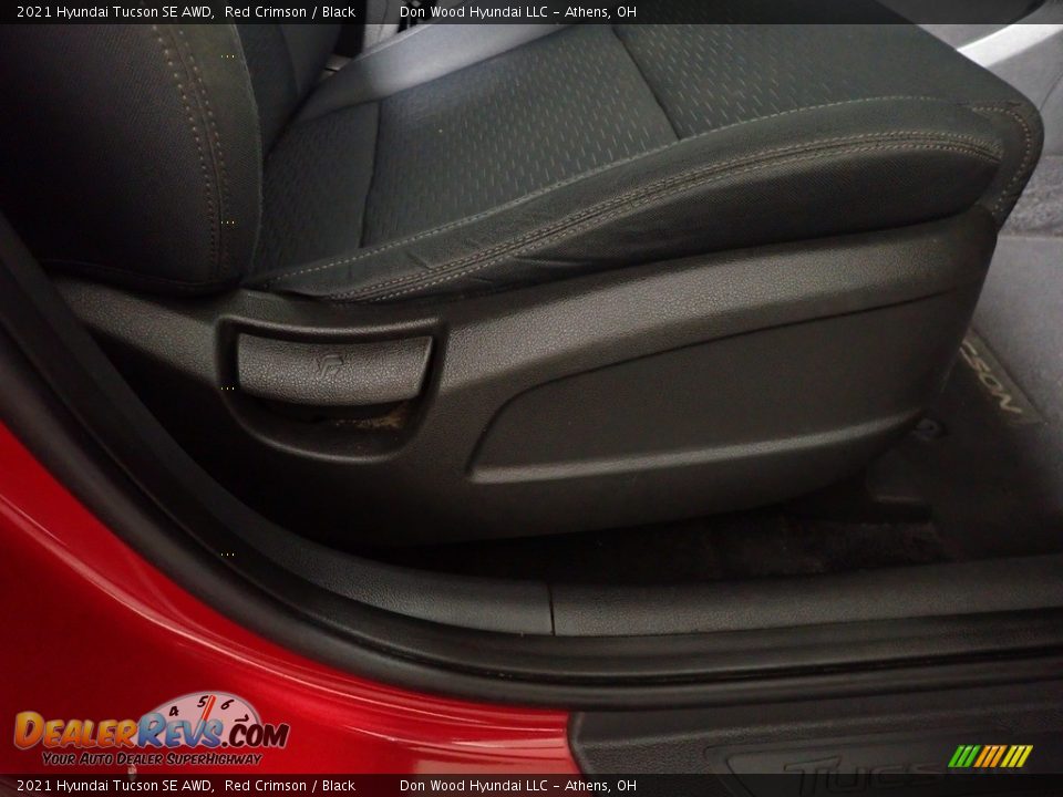 2021 Hyundai Tucson SE AWD Red Crimson / Black Photo #35