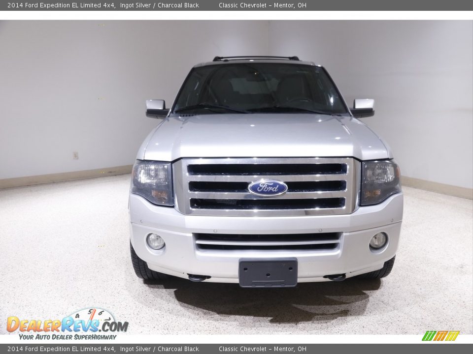 2014 Ford Expedition EL Limited 4x4 Ingot Silver / Charcoal Black Photo #2