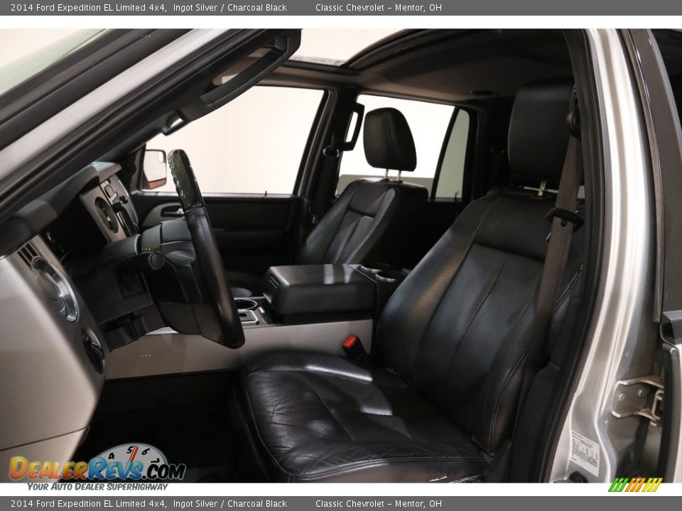 2014 Ford Expedition EL Limited 4x4 Ingot Silver / Charcoal Black Photo #6