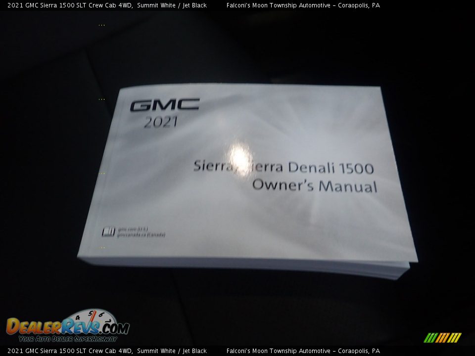 2021 GMC Sierra 1500 SLT Crew Cab 4WD Summit White / Jet Black Photo #14