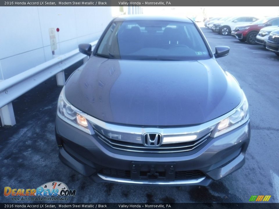 2016 Honda Accord LX Sedan Modern Steel Metallic / Black Photo #4