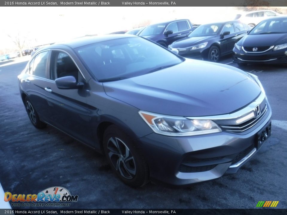 2016 Honda Accord LX Sedan Modern Steel Metallic / Black Photo #5