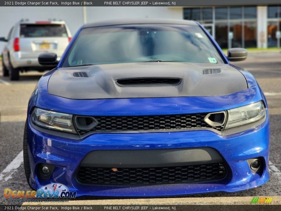 2021 Dodge Charger Scat Pack Indigo Blue / Black Photo #3