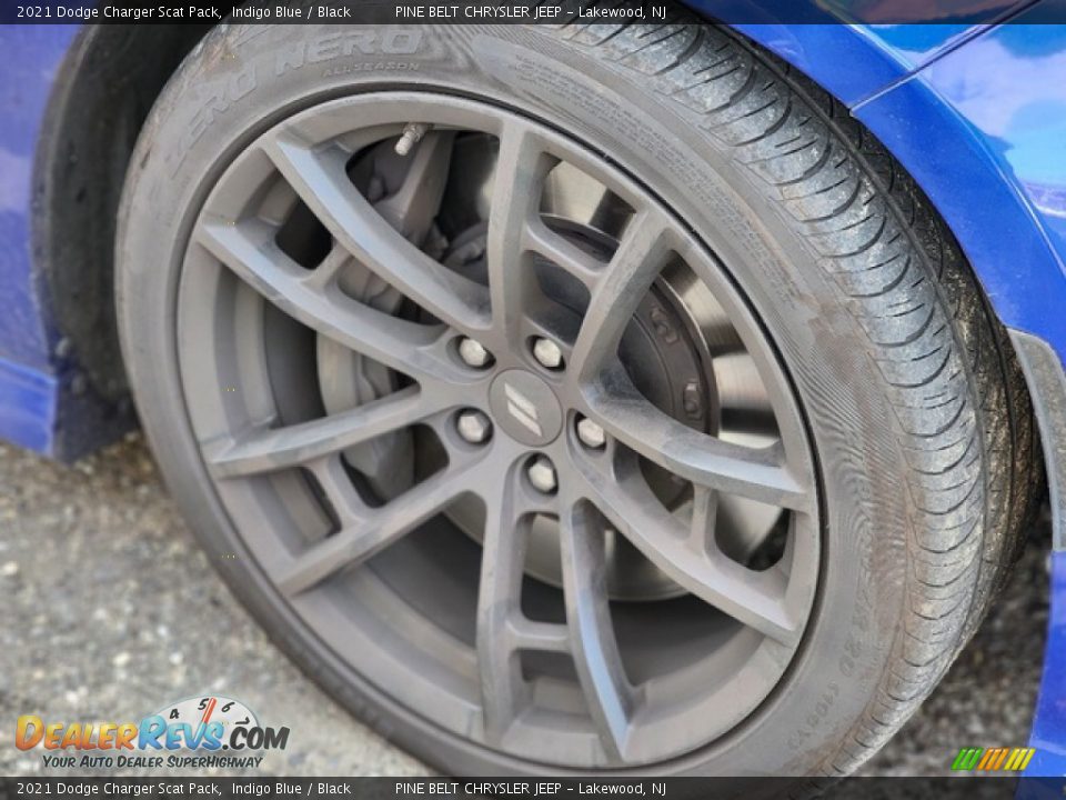 2021 Dodge Charger Scat Pack Indigo Blue / Black Photo #5