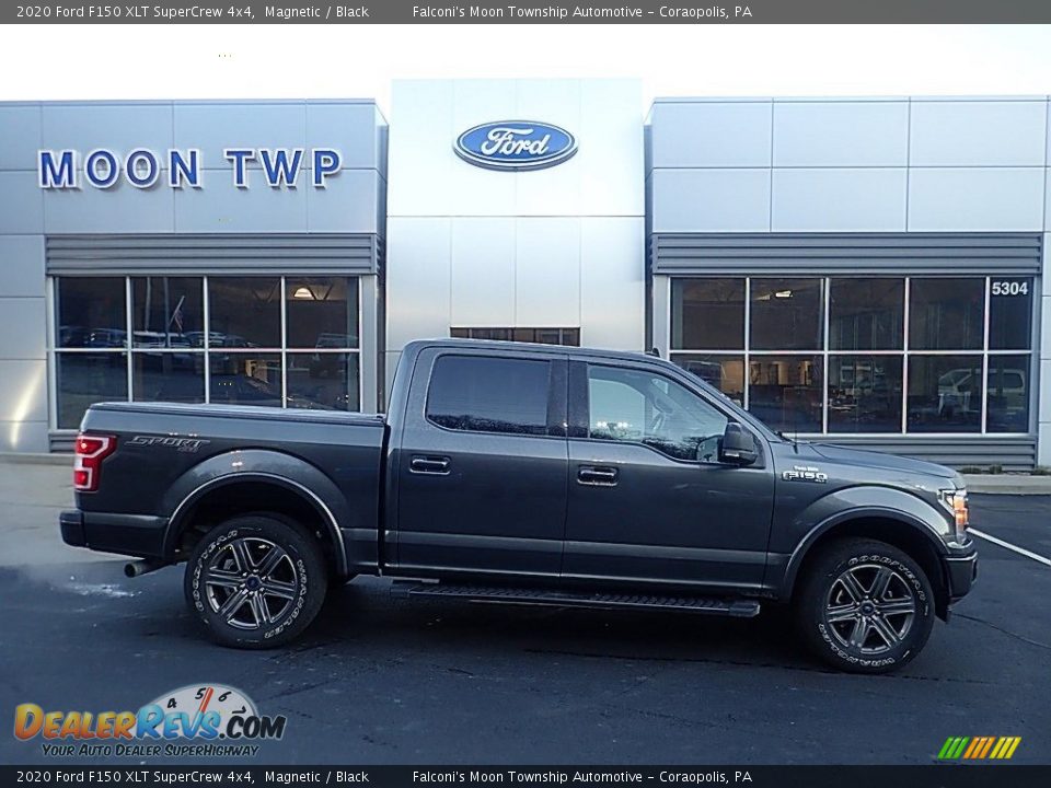 2020 Ford F150 XLT SuperCrew 4x4 Magnetic / Black Photo #1