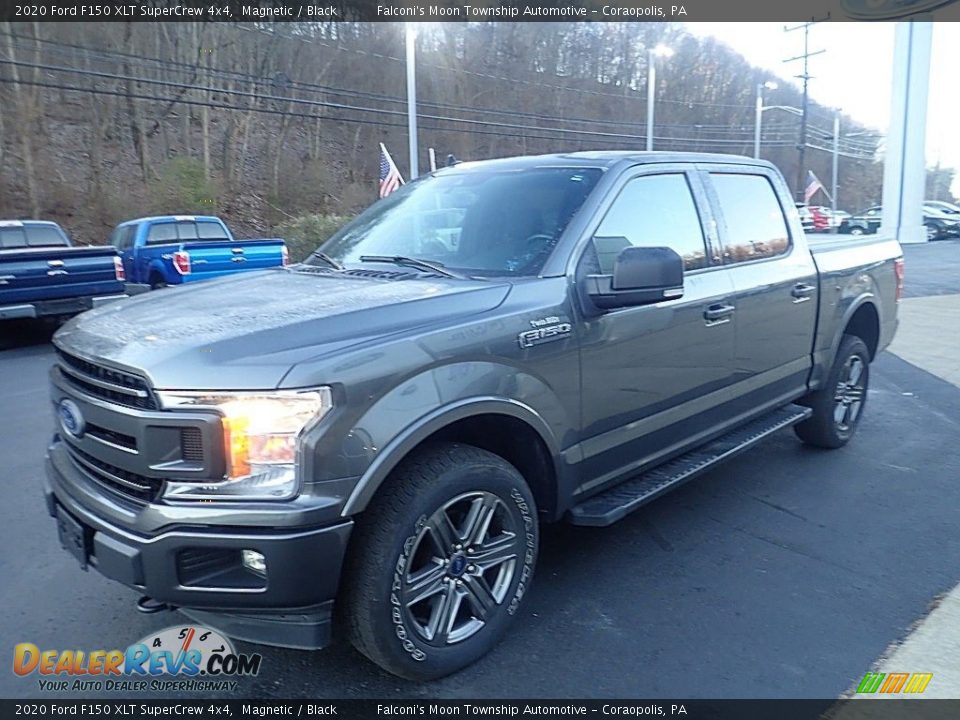 2020 Ford F150 XLT SuperCrew 4x4 Magnetic / Black Photo #7