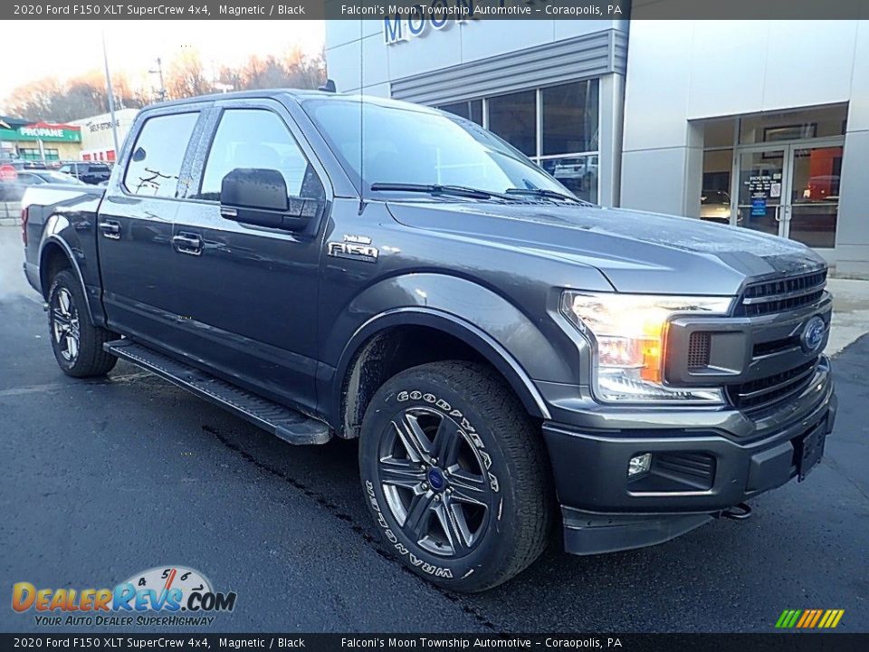 2020 Ford F150 XLT SuperCrew 4x4 Magnetic / Black Photo #9