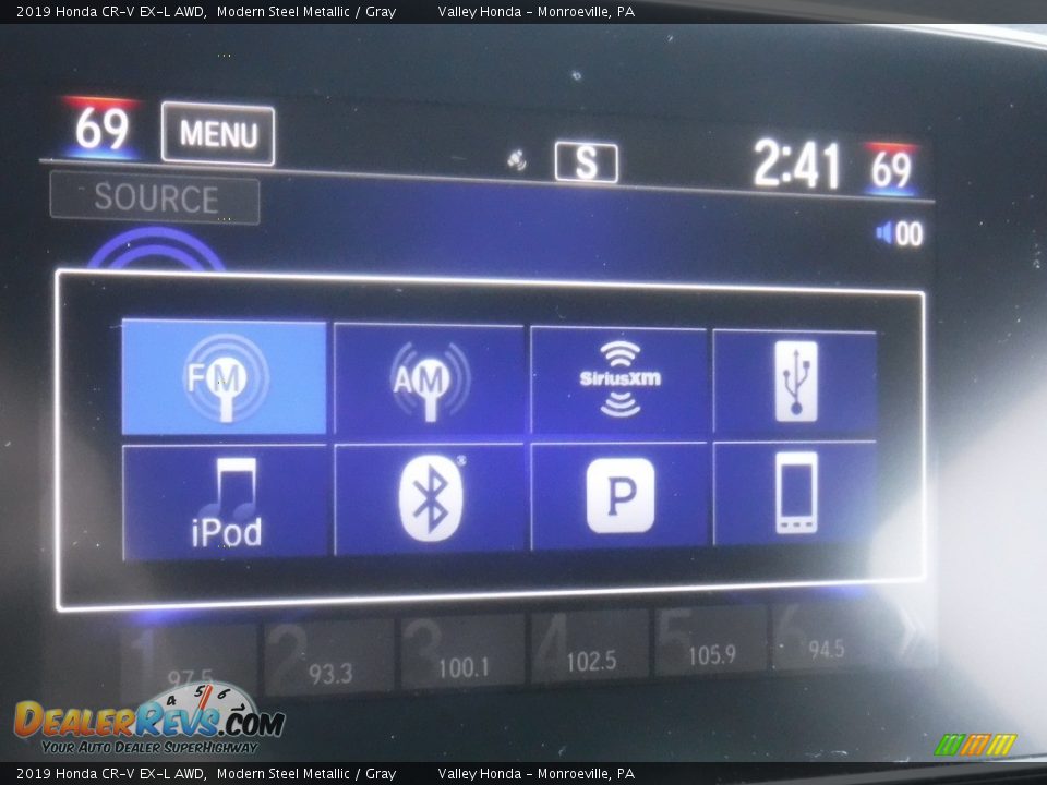 2019 Honda CR-V EX-L AWD Modern Steel Metallic / Gray Photo #21