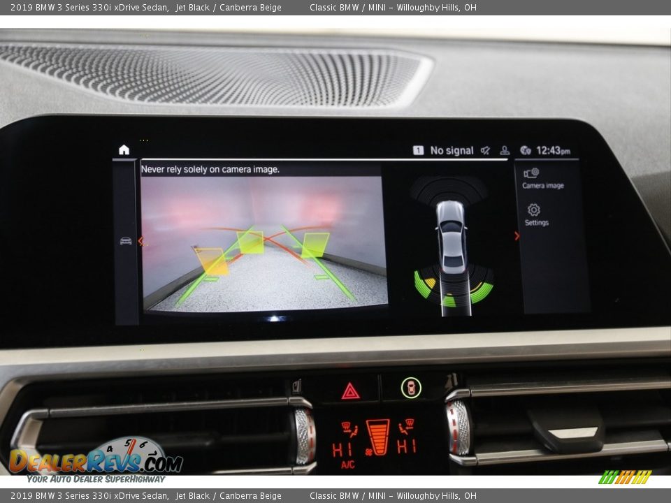 Controls of 2019 BMW 3 Series 330i xDrive Sedan Photo #13
