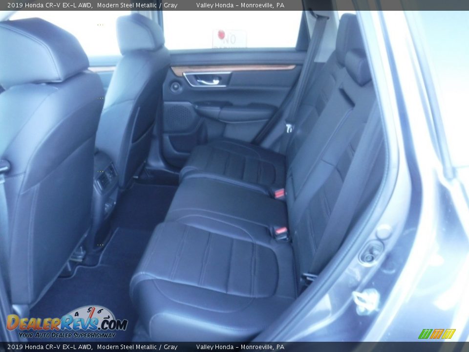 2019 Honda CR-V EX-L AWD Modern Steel Metallic / Gray Photo #29