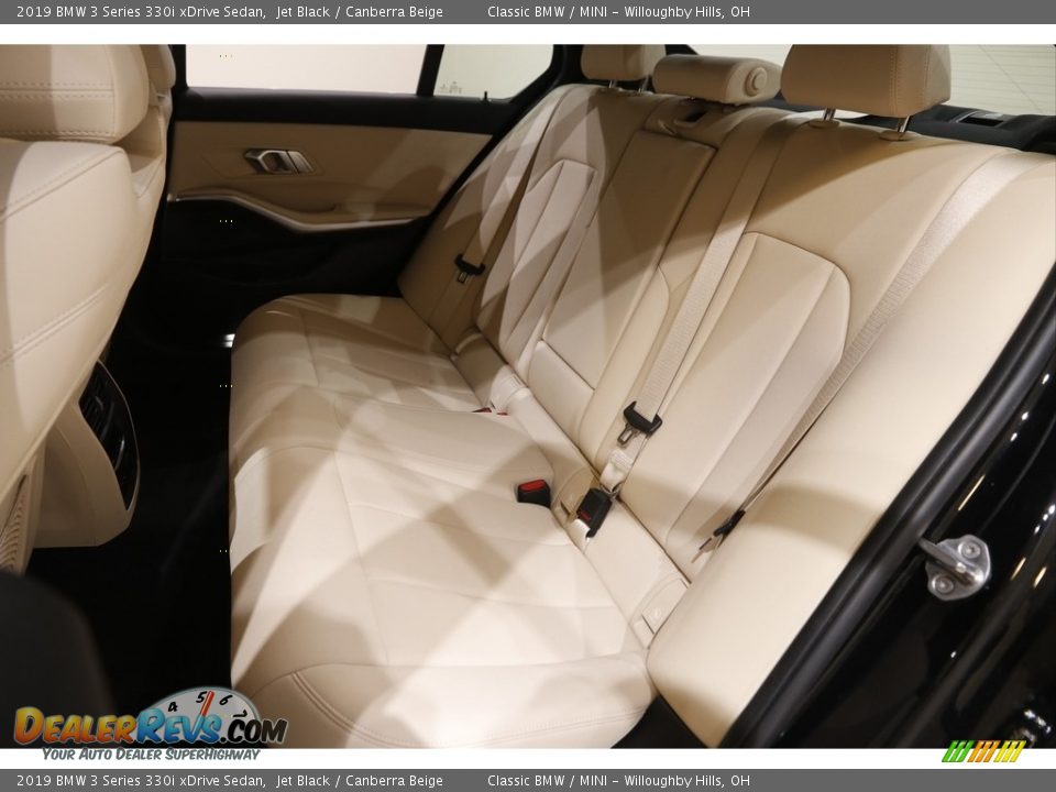 Rear Seat of 2019 BMW 3 Series 330i xDrive Sedan Photo #20