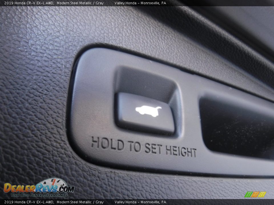 2019 Honda CR-V EX-L AWD Modern Steel Metallic / Gray Photo #31