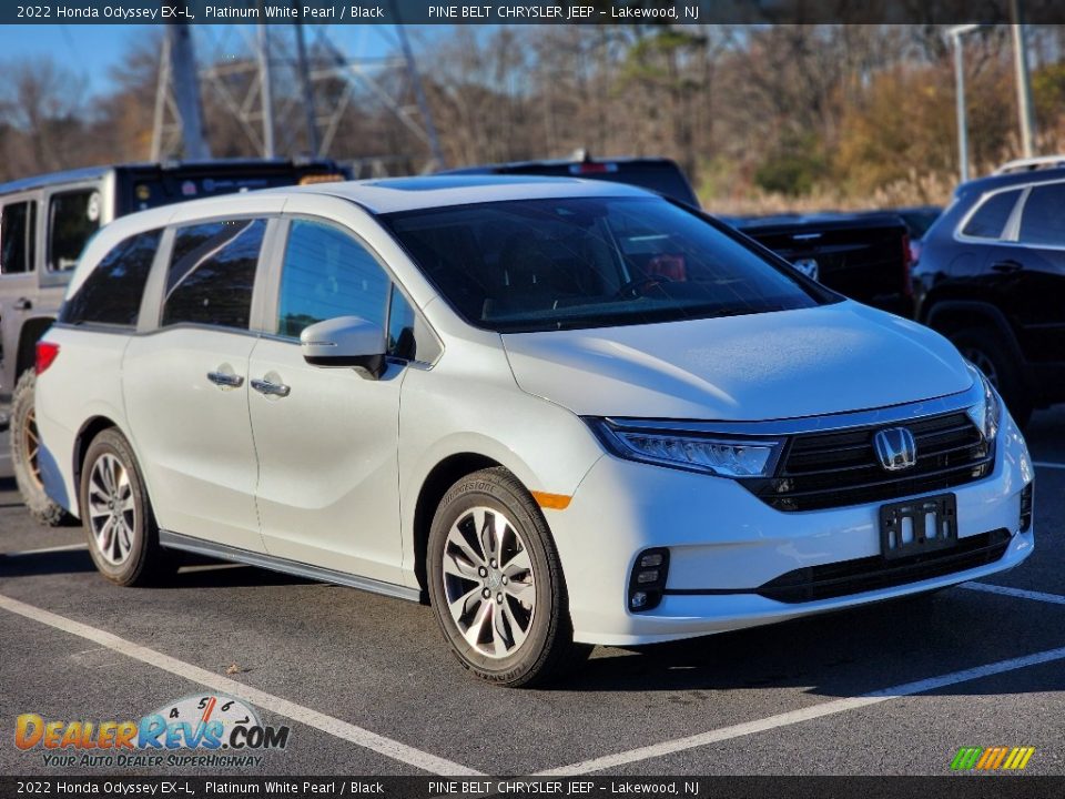 2022 Honda Odyssey EX-L Platinum White Pearl / Black Photo #3