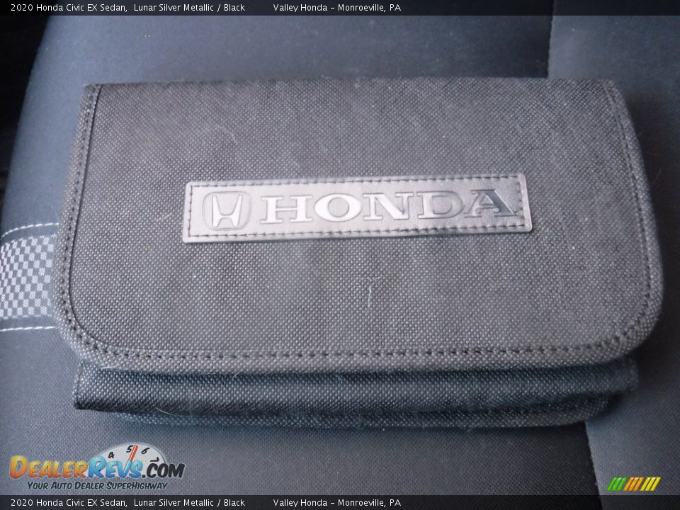 2020 Honda Civic EX Sedan Lunar Silver Metallic / Black Photo #29