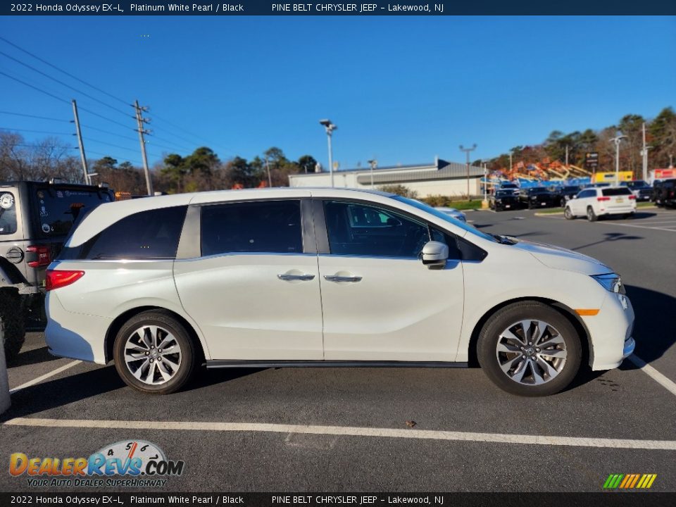 2022 Honda Odyssey EX-L Platinum White Pearl / Black Photo #6