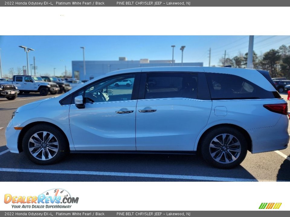 2022 Honda Odyssey EX-L Platinum White Pearl / Black Photo #7