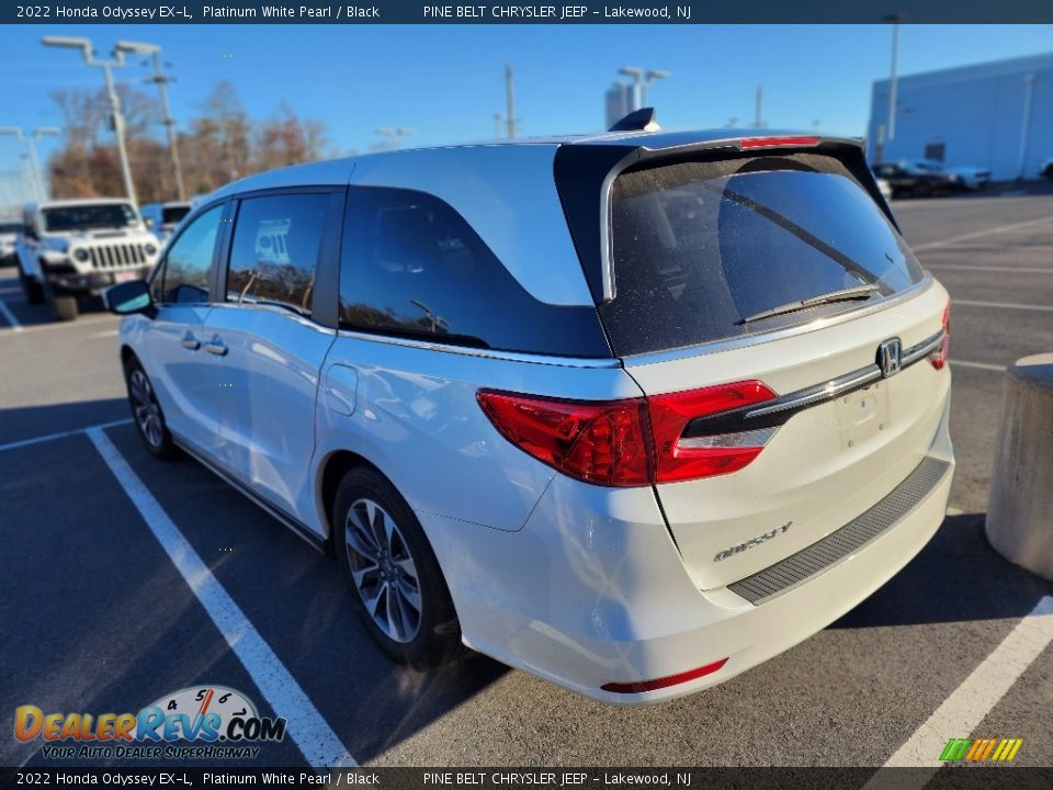 2022 Honda Odyssey EX-L Platinum White Pearl / Black Photo #8