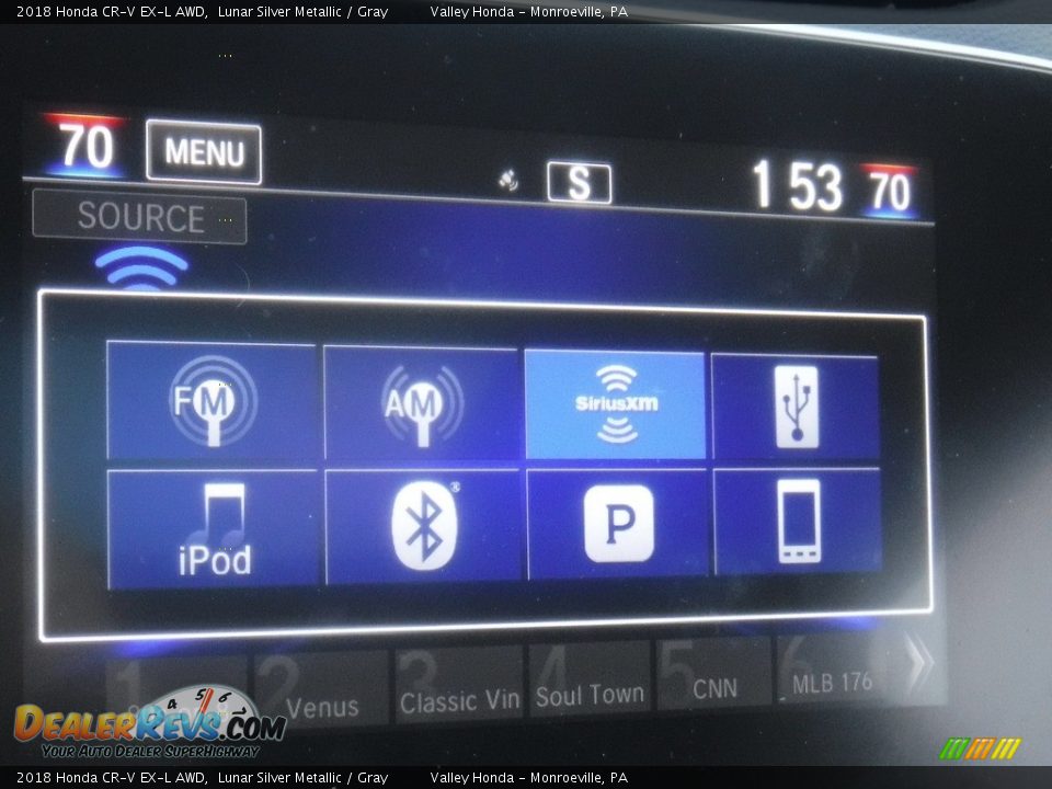2018 Honda CR-V EX-L AWD Lunar Silver Metallic / Gray Photo #20