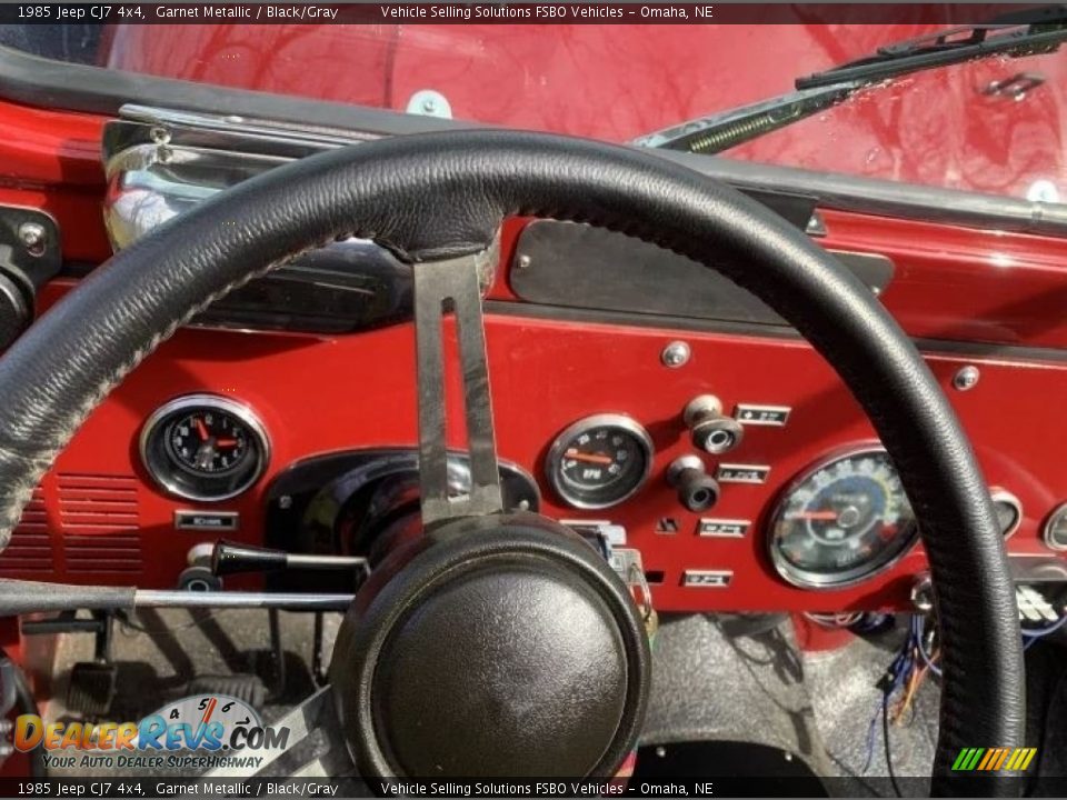 1985 Jeep CJ7 4x4 Steering Wheel Photo #10