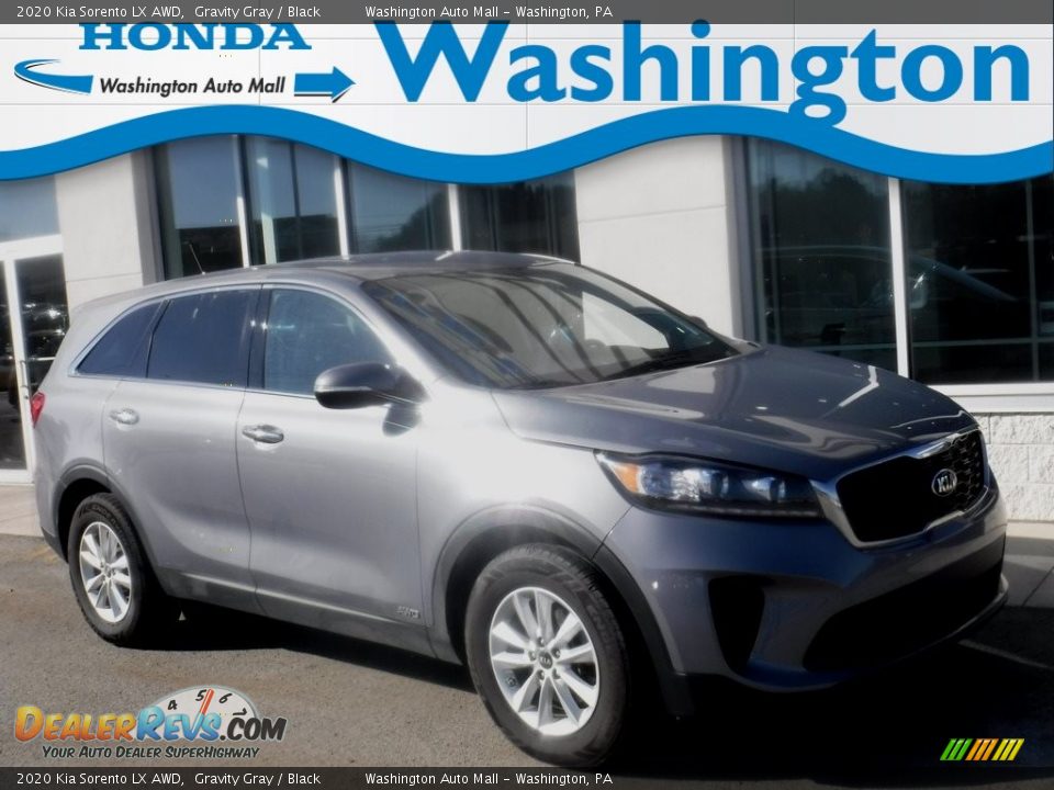2020 Kia Sorento LX AWD Gravity Gray / Black Photo #1