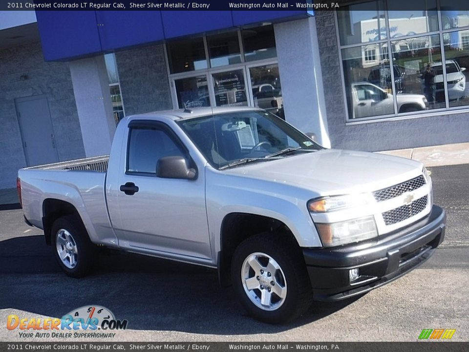 Front 3/4 View of 2011 Chevrolet Colorado LT Regular Cab Photo #1