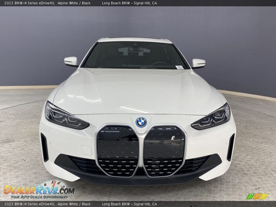 2023 BMW i4 Series eDrive40 Alpine White / Black Photo #2