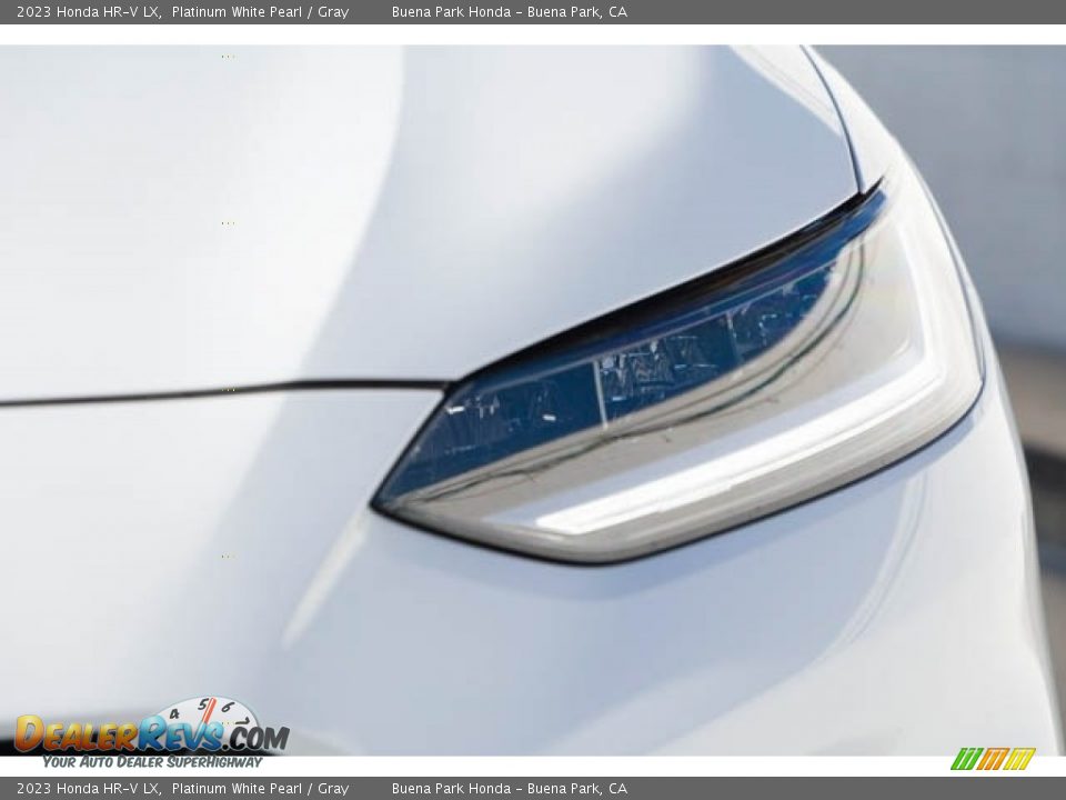 2023 Honda HR-V LX Platinum White Pearl / Gray Photo #5