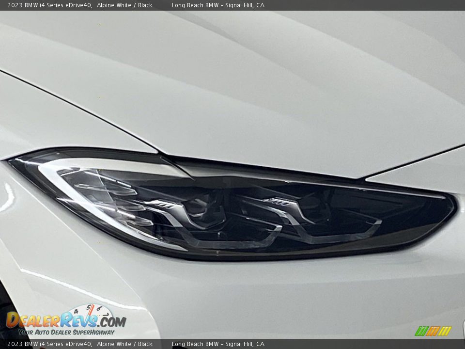 2023 BMW i4 Series eDrive40 Alpine White / Black Photo #4
