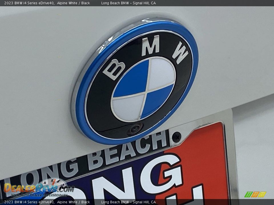 2023 BMW i4 Series eDrive40 Alpine White / Black Photo #7