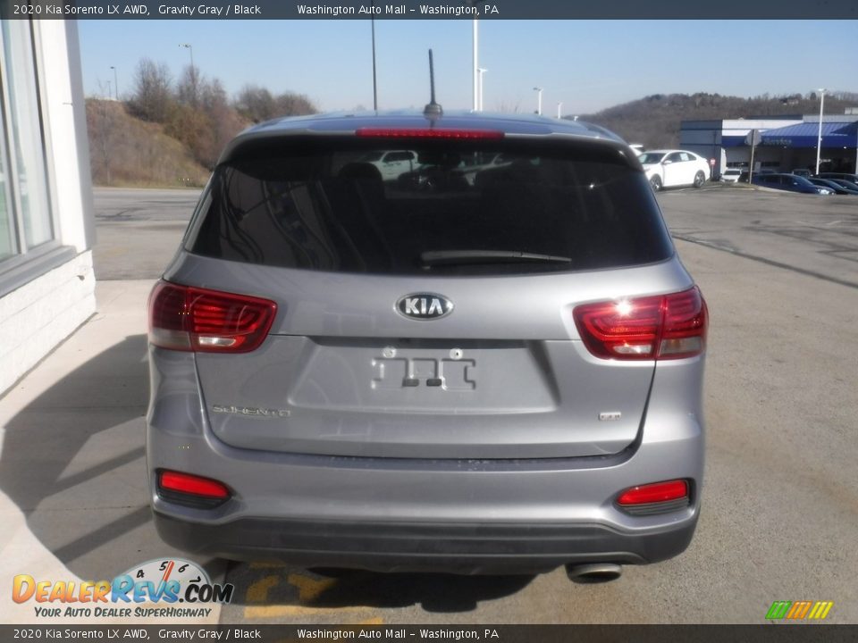 2020 Kia Sorento LX AWD Gravity Gray / Black Photo #8