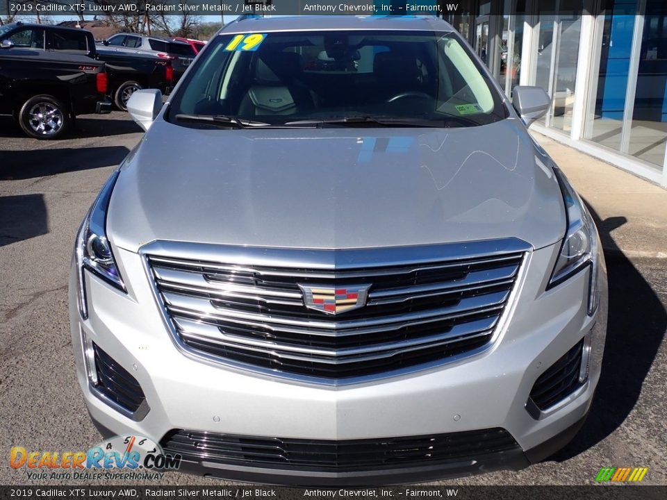 2019 Cadillac XT5 Luxury AWD Radiant Silver Metallic / Jet Black Photo #9