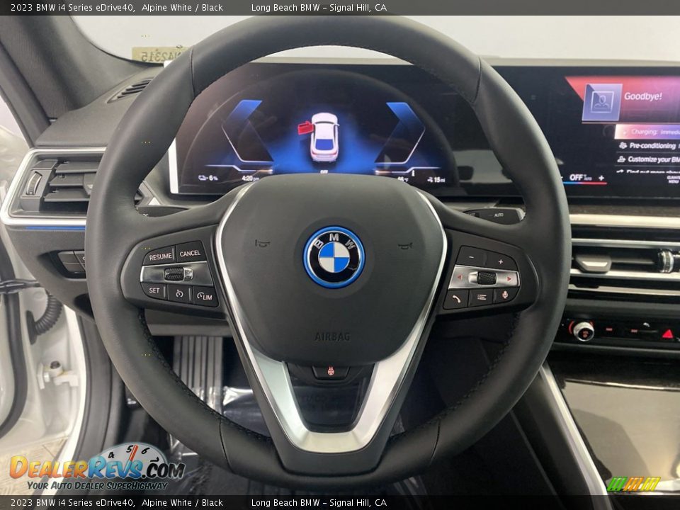 2023 BMW i4 Series eDrive40 Steering Wheel Photo #14