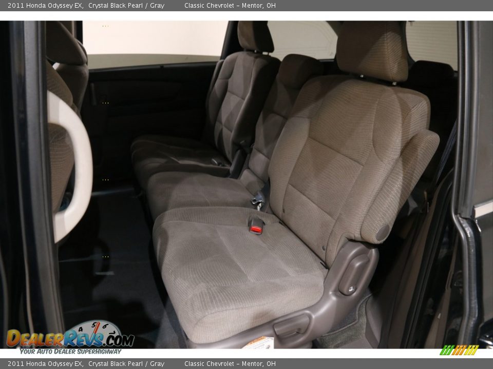 2011 Honda Odyssey EX Crystal Black Pearl / Gray Photo #16