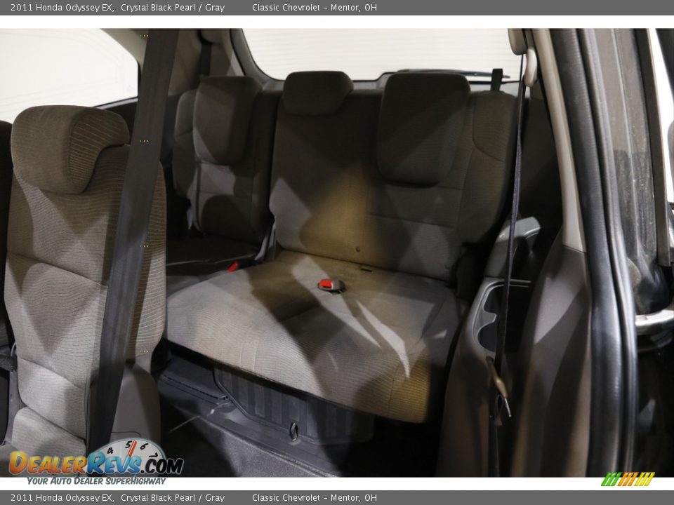 2011 Honda Odyssey EX Crystal Black Pearl / Gray Photo #17