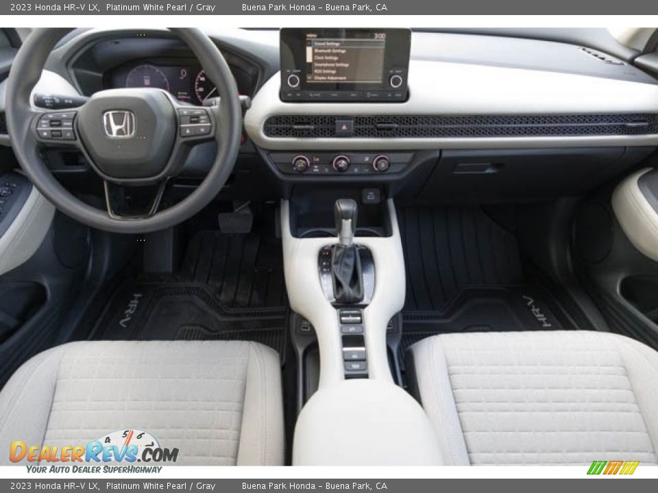 2023 Honda HR-V LX Platinum White Pearl / Gray Photo #19