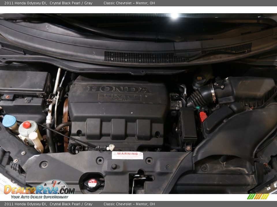 2011 Honda Odyssey EX Crystal Black Pearl / Gray Photo #19