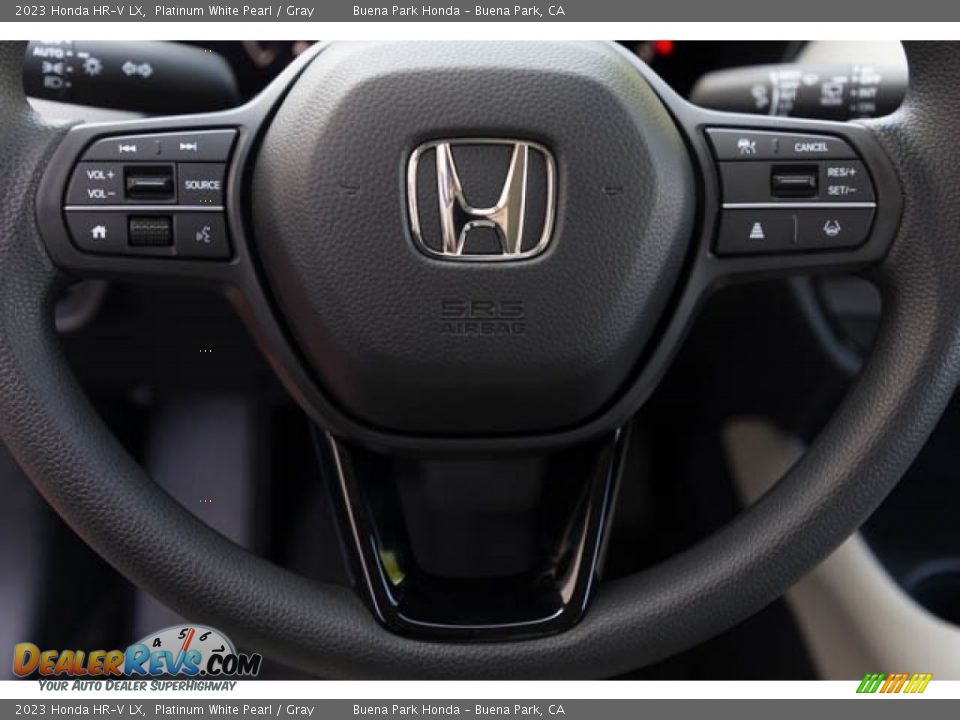 2023 Honda HR-V LX Platinum White Pearl / Gray Photo #21